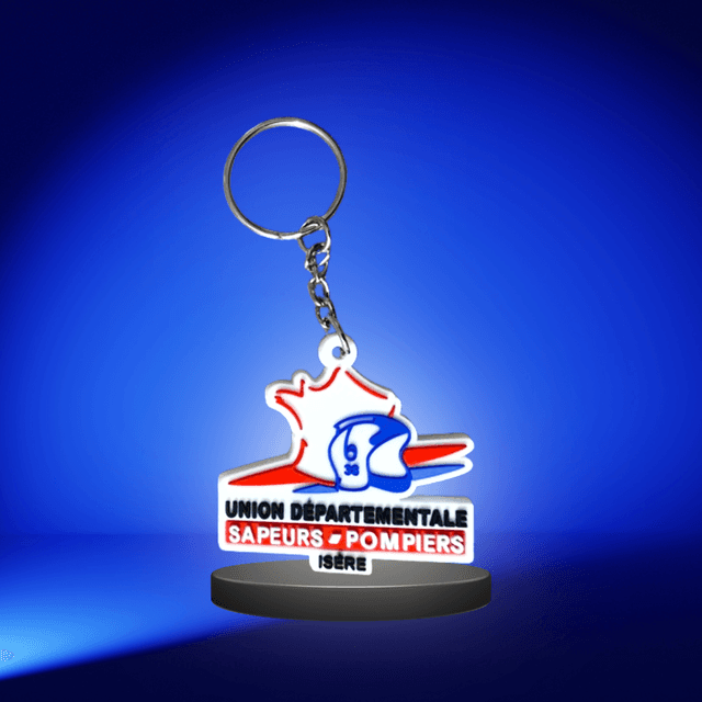 Porte-clé UDSP38 en pvc